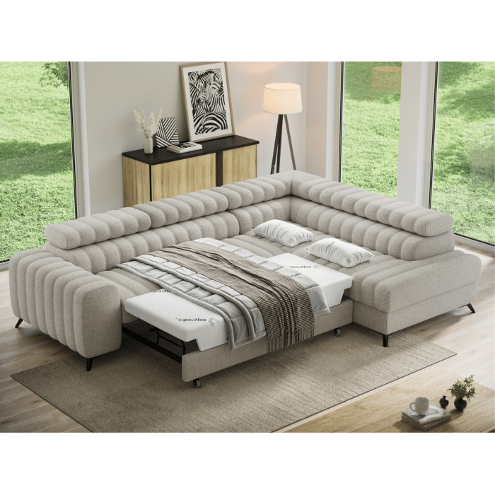 Canapé d'angle collection KANEDOJO coloris Beige