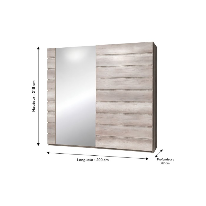 Armoire ROMI dimensions