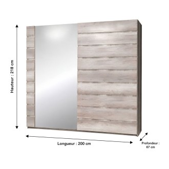 Armoire ROMI dimensions