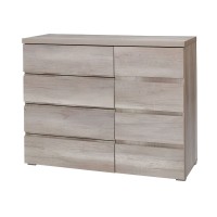 Commode ROMI 4 tiroirs et 1 porte