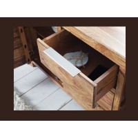 Zoom sur le tiroir du buffet TAVINA vu de haut