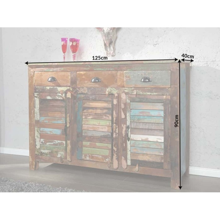 Buffet PATCHWOOD full bois dimensions
