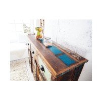 Buffet PATCHWOOD full bois vu de haut