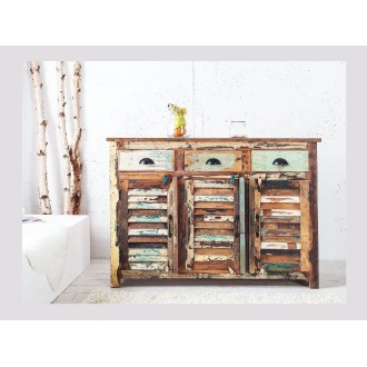 Buffet PATCHWOOD full bois vu de face
