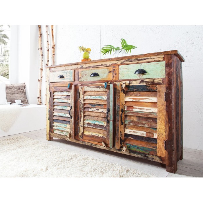 Buffet PATCHWOOD full bois mis en situation
