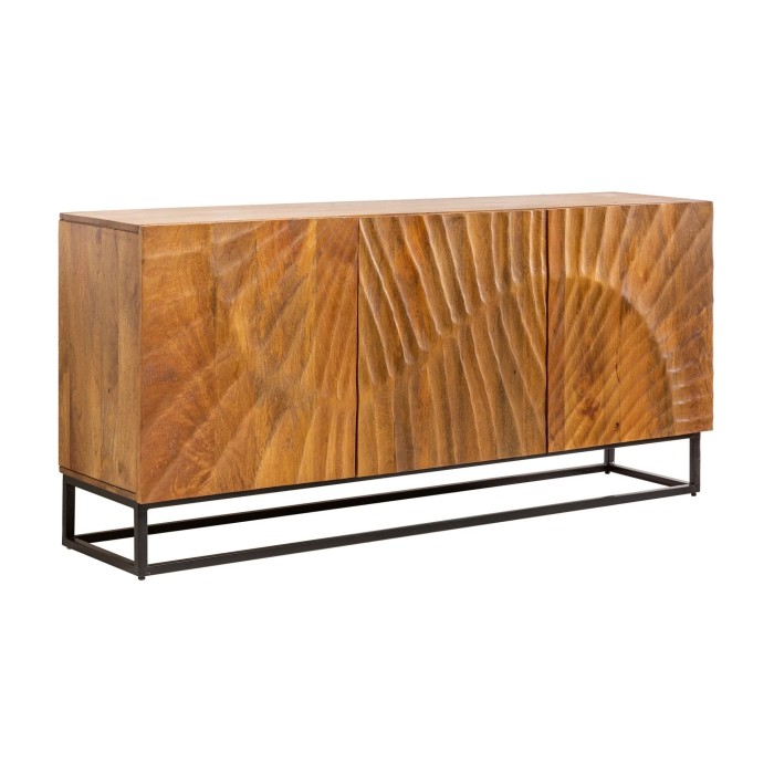 Buffet SILVA en bois massif de manguier 140cm