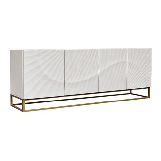 Buffet SILVA 177cm en bois massif de manguier blanc