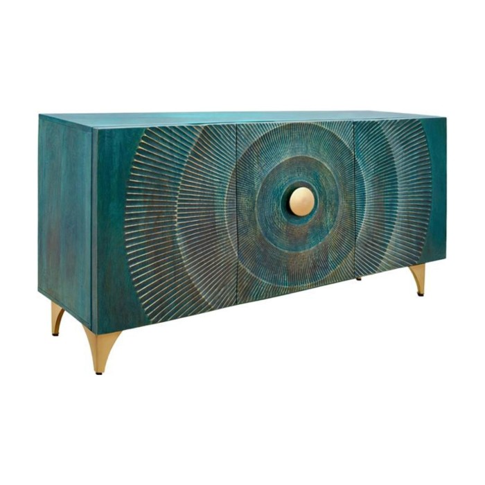 Buffet SOLARIS 140cm turquoise
