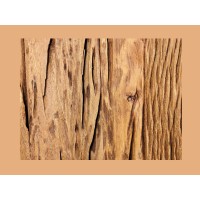 Zoom sur la matière du buffet RAFTA 150cm en bois massif de teck et de manguier