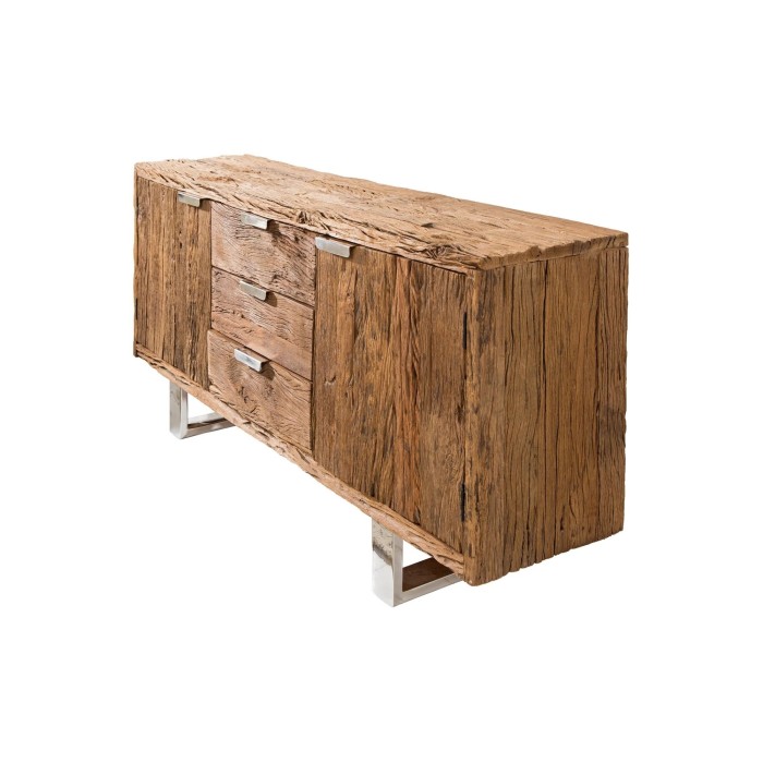 Buffet RAFTA full bois et argenté