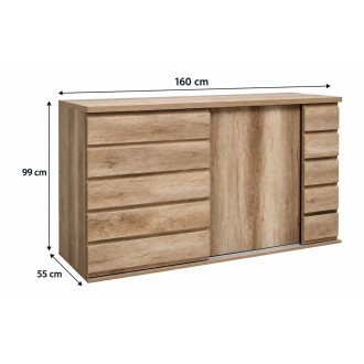 Buffet ROMI dimensions