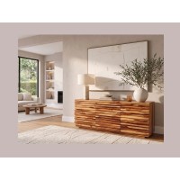 Buffet SAVANA 160cm en bois de sheesham vu éloignée
