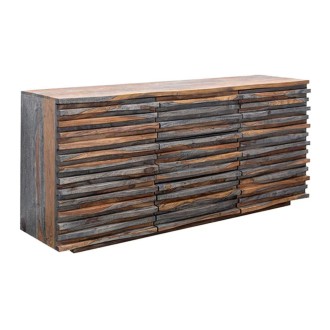 Buffet 160cm en sheesham fumé