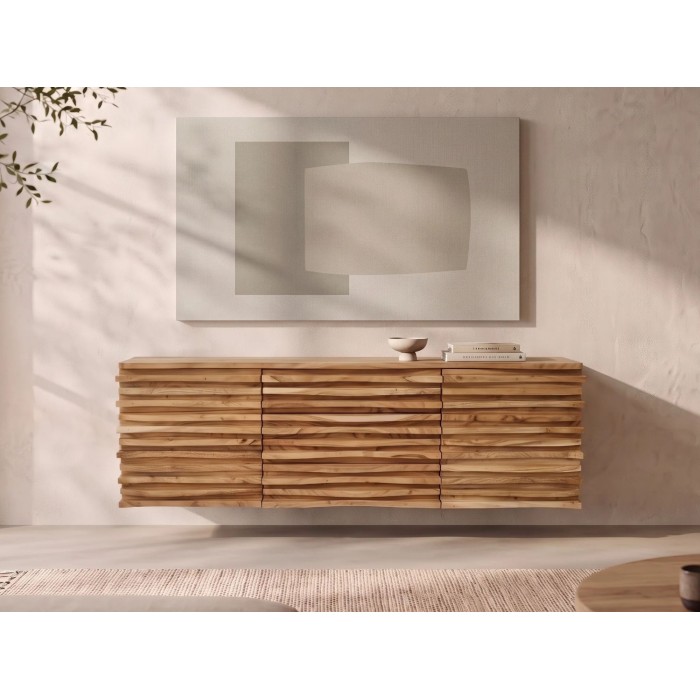 Buffet ou meuble TV SAVANA 174cm mis en situation