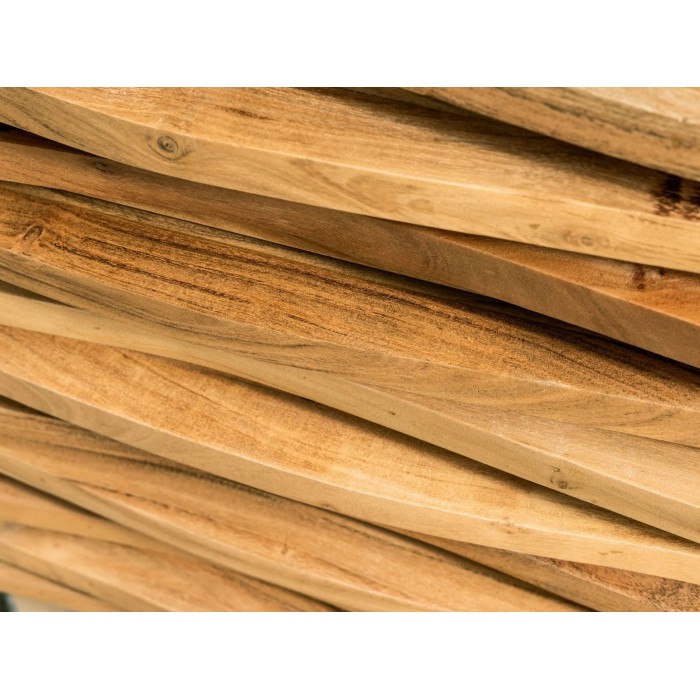 Zoom sur le relief du buffet ou meuble TV SAVANA 174cm