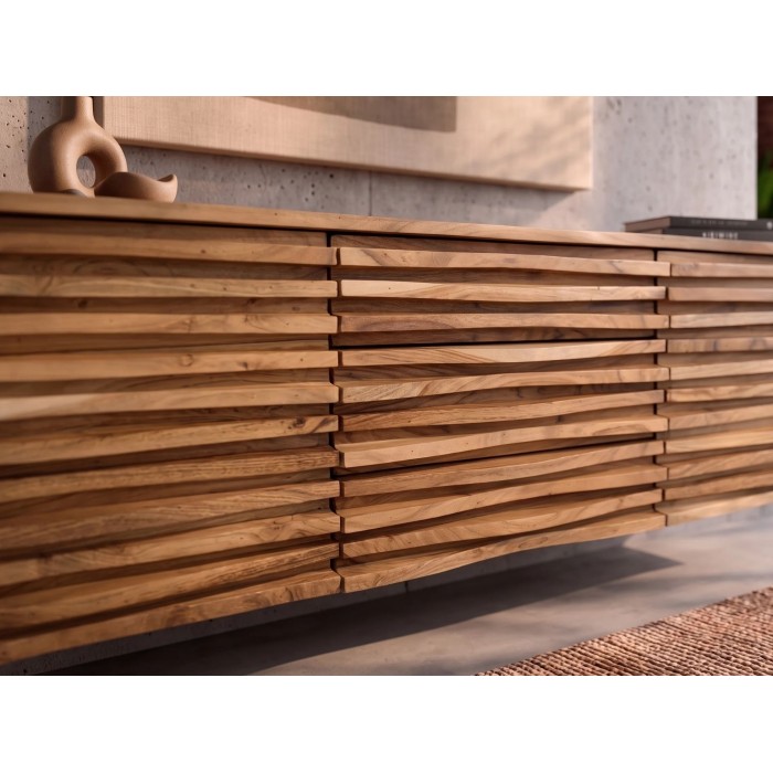 Buffet ou meuble TV SAVANA 174cm vu de côté
