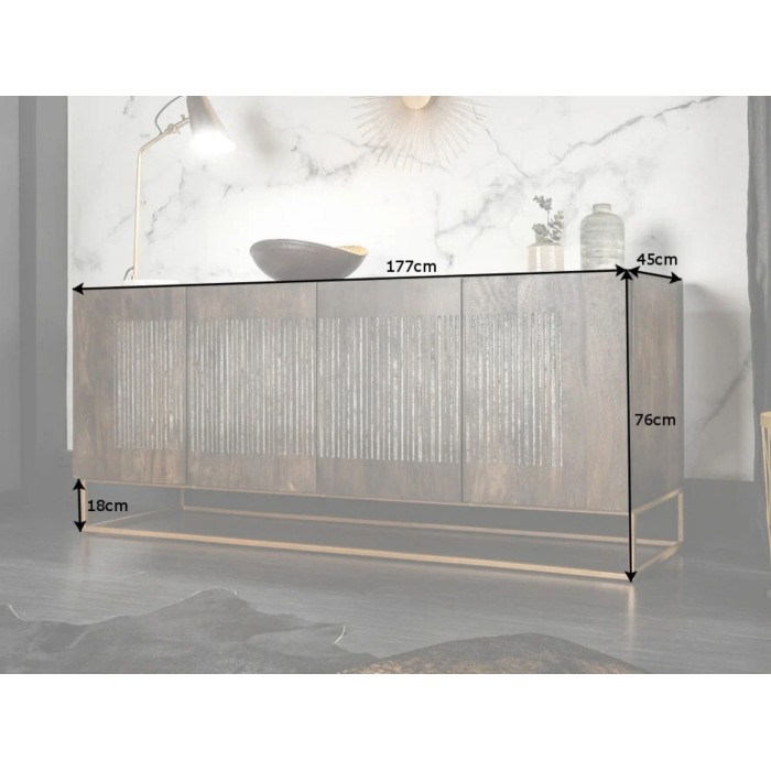 Buffet AMBRIA 177cm dimensions