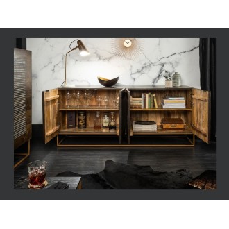 Buffet AMBRIA 177cm vu de face ouvert