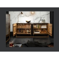Buffet AMBRIA 177cm vu de face ouvert