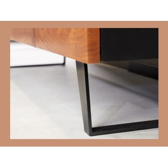 Zoom sur l'un des pieds du buffet WAVY