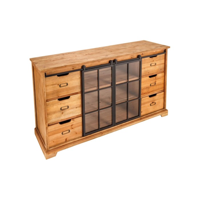 Buffet LUMBER 150cm en bois de pin