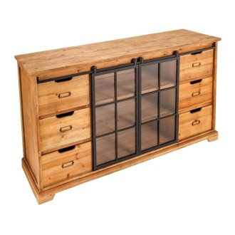 Buffet LUMBER 150cm en bois de pin