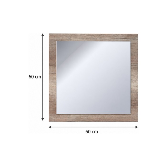 Lot de 3 miroirs ROMI FARRA dimensions