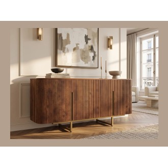 Buffet ORION 160cm marron mis en situation