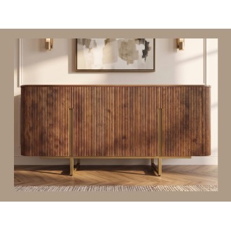 Buffet ORION 160cm marron vu de face