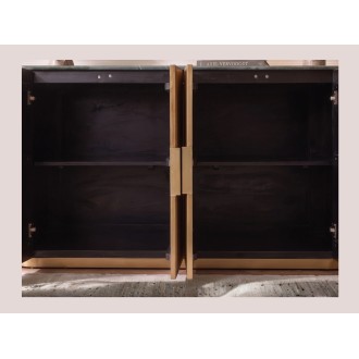 Zoom sur l'intérieur du buffet FLORENZA 170cm
