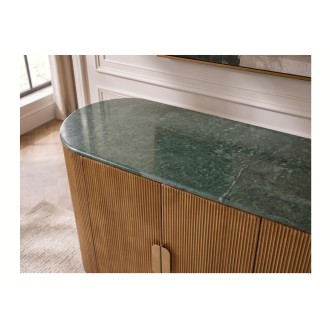 Zoom sur le plateau du buffet FLORENZA 170cm