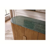 Zoom sur le plateau du buffet FLORENZA 170cm