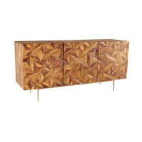 Buffet ARAVIS en bois de sheesham 144cm
