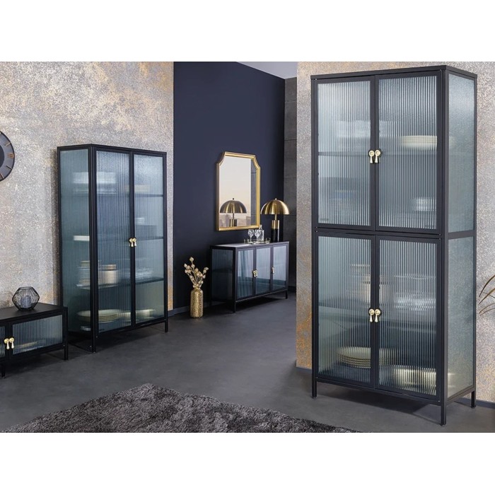 Buffet BRITTON 105cm vu avec d'autres meubles de la même collection