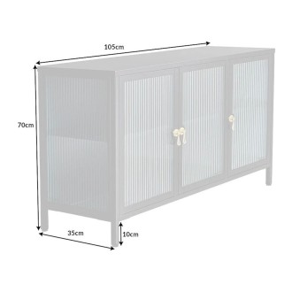 Buffet BRITTON 105cm dimensions