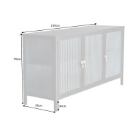 Buffet BRITTON 105cm dimensions
