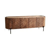 Buffet - meuble TV NOARA 160cm en bois de manguier