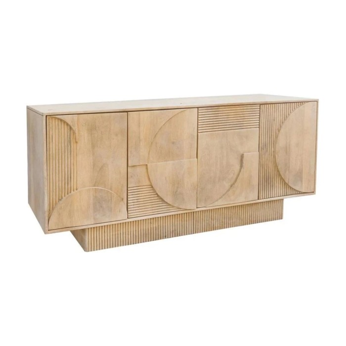 Buffet ORINO 170cm en bois de manguier