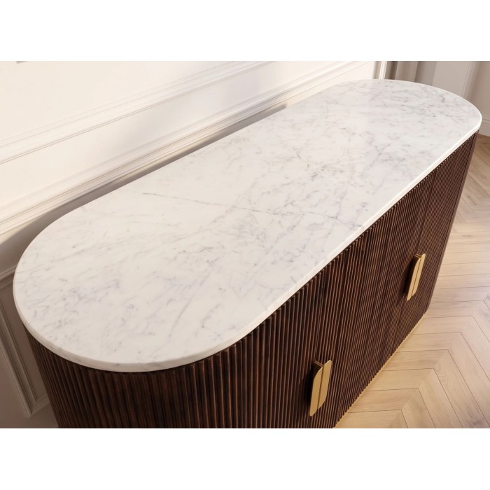 Buffet ORION 140cm vu de haut