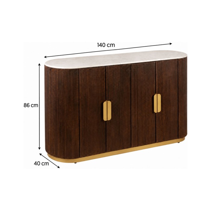 Buffet ORION 140cm dimensions