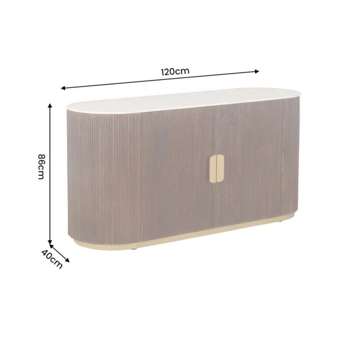 Buffet ORION 120cm dimensions