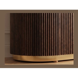 Zoom sur le bas du buffet ORION 120cm