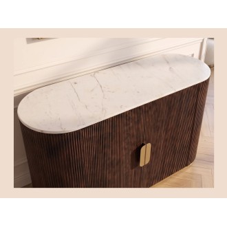 Buffet ORION 120cm vu de haut de côté