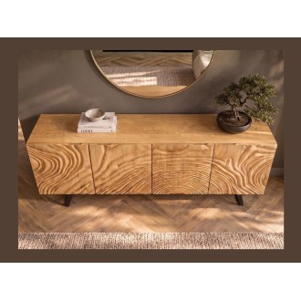 Buffet GAÏA manguier clair vu de haut