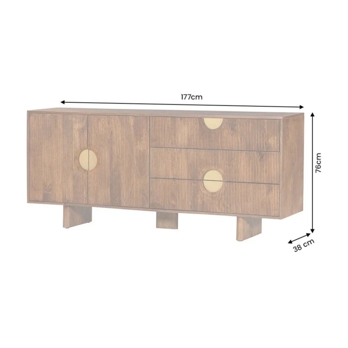 Buffet ZENKO dimensions