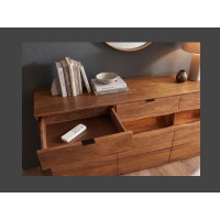 Buffet TAKARA 180cm avec tiroir ouvert