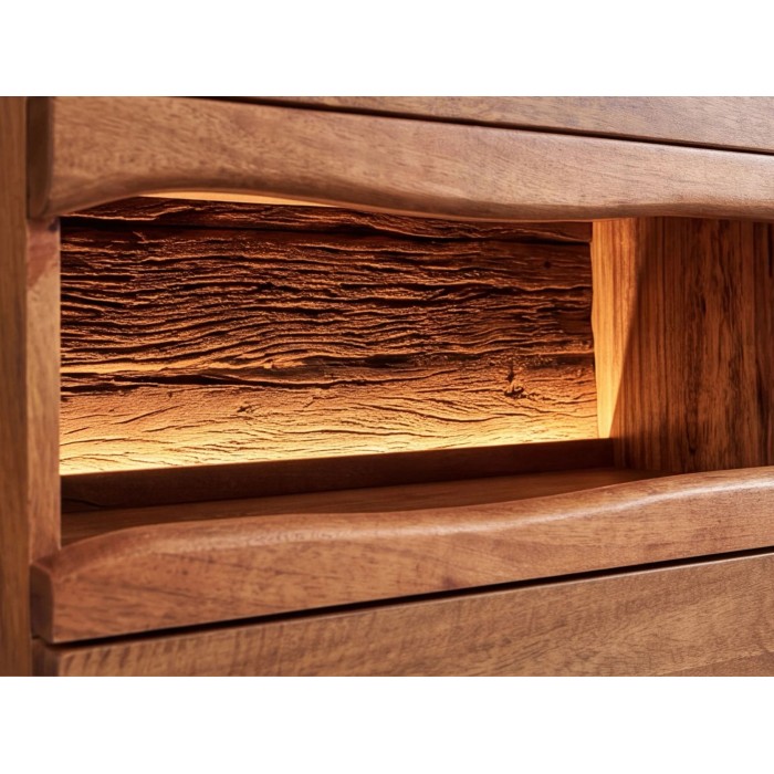 Zoom sur la niche du buffet TAKARA 180cm