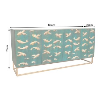 Buffet MIZU dimensions