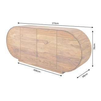 Buffet PTERAX dimensions