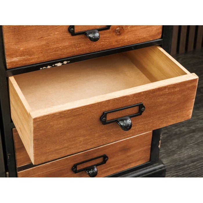 Buffet LOCKER avec un tiroir ouvert